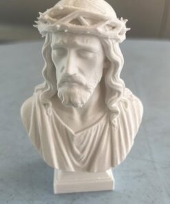 Jesus Bust with Crown of Thorns